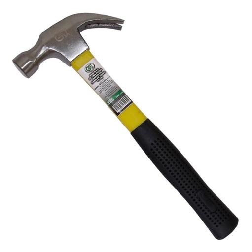 [GM-14MARTIL062CH] Martillo De Uña Curva Mango F.V. 16 Oz Gsh-S12