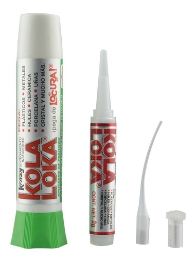 [GM-14PEGAME001SM-10] Pegamento Instantáneo Kola Loka Caja Con 10 Piezas