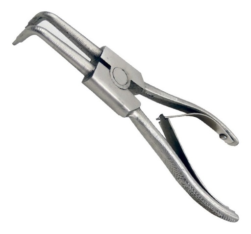 [GM-14PINZAS341CH] Pinza Curva Para Anillos 7  Int. Th110412Bs