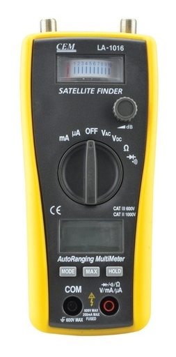 [GM-14PROBAD004CE] Multimetro/Detector Satelital Profesional Lcd 600V L, Karlen