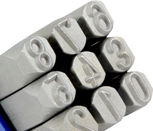 [GM-14PUNZON073GM] Numeros De Golpe 1/2  12Mm Cr-V Ot2002 Punzon  