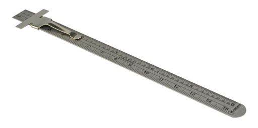 [GM-14REGLAS015CH] Regla Metálica Acero Inoxidable 150 Mm Jn21-015 El Mejor