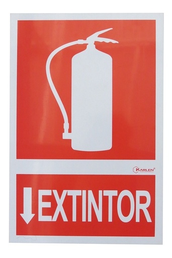[GM-14SEGURI107KA] Señal  Extintor  30X45Cm