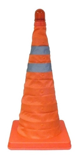 [GM-14SEGURI158CH] Cono Naranja De Señalizacion Con Luz 130428