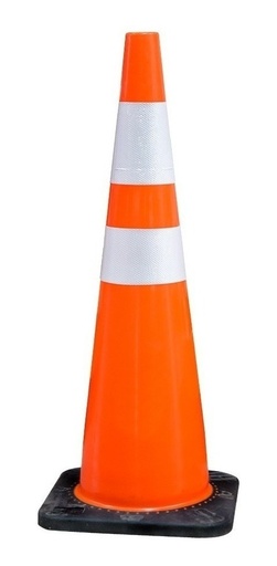 [GM-14SEGURI264CH] Cono Naranja De Seguridad Pvc 700Mm Base 360X360Mm