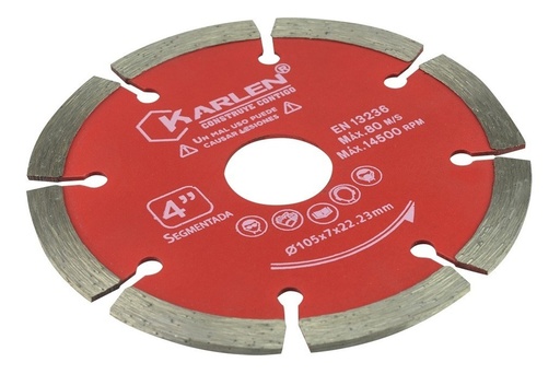 [GM-14SIERRA379DC] Sierra Circular De Diamante Segmentada 230/Segm