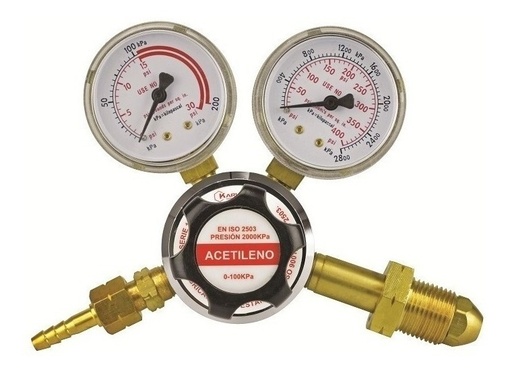 [GM-14SOPLET020CH] Regulador Para Tanque Acetileno Nuevo Producto Oferta