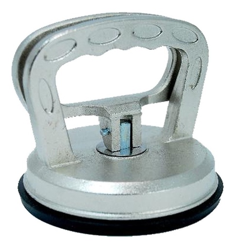 [GM-14SUJETA008CH] Sujetador Para Cristal  Sencillo  Aluminio 8128-1