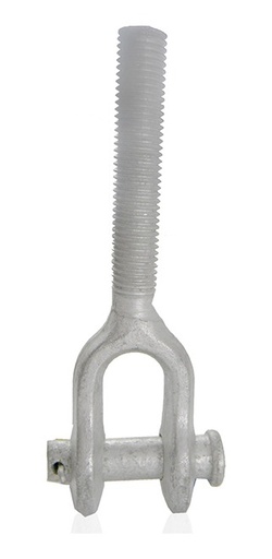 [GM-14TENSOR224CH] Quijadas Para Tensor Acero 1 X6  Cuerda Izquierda