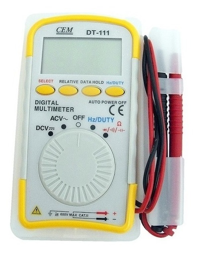 [GM-14VOLTSA008CE] Multímetro Digital Con 10 Funciones 500V Producto Nuevoplus