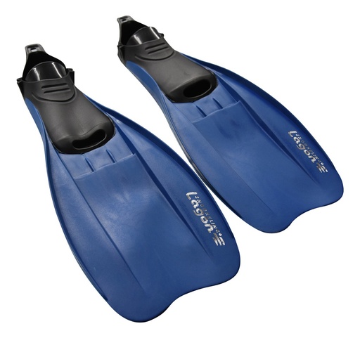 [GM-15ALETAS042SO] Aletas Para Snorkeling Natación Lagon Azul 23.5/24.5 Mejor