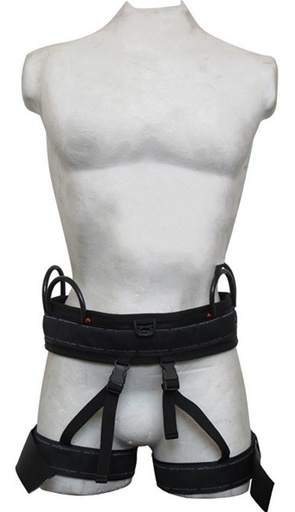 [GM-15ARNES-008SM] Arnes Para Alpinismo 101  Obsidiana   L