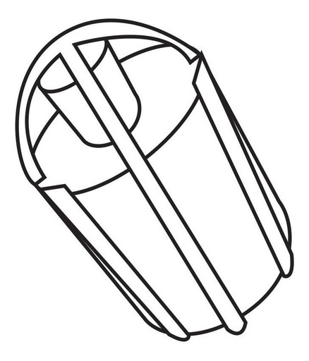[GM-15ASPER200008] Cubierta De Plastico Rojo 20Py2H