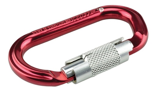 [GM-15BANDOL066HM] Mosqueton De Aluminio Oval Con Seguro 23Kn Gim-66