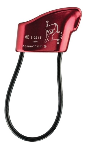 [GM-15BANDOL080US] Asegurador Descensor Doble De Aluminio S-2313