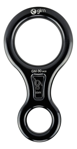 [GM-15BANDOL090US] Descensor De Aluminio Fig.8 35Kn Negro Gm-90
