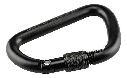 [GM-15BANDOL097ST] Mosquetón De Seguridad Tipo D Bandola  Staubi Alpinismo 