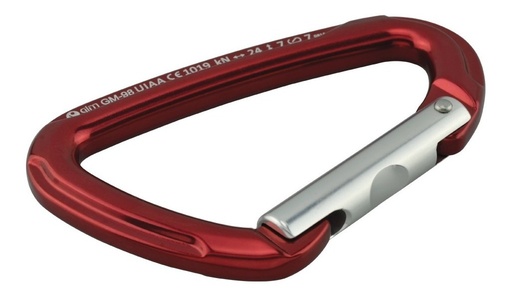 [GM-15BANDOL098HM] Mosqueton De Aluminio Tipo D 24Kn Gim-98