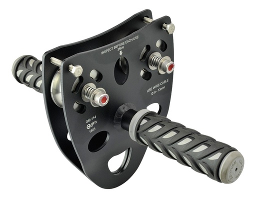[GM-15BANDOL114NH] Polea Descensora Con Palanca 25Kn Gm-114