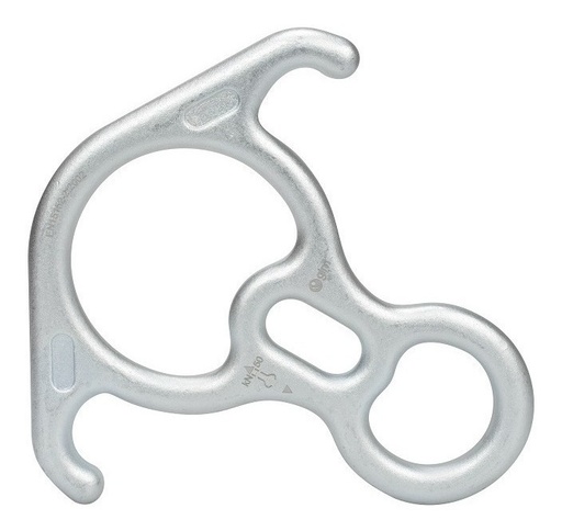 [GM-15BANDOL220NH] Descensor De Aluminio Figura 8 40Kn Gm-220 Gris Alpinismo