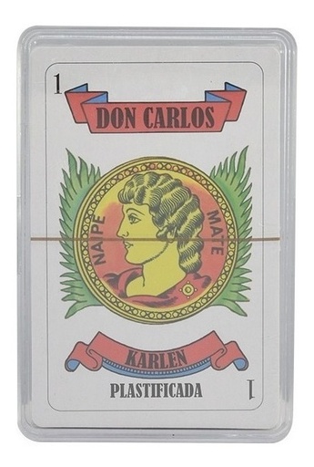 [GM-15BARAJA010CH] Baraja Española 100% Plástica. 40 Cartas