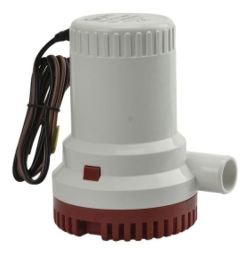 [GM-15BOMBAS002CH] Bomba Achique Eléctrica Náutica 12V/24V 2000Gph Gim Sports
