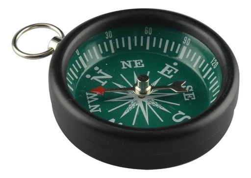 [GM-15BRUJUL035CH] Brujula Con Caja De Metal Negra 45Mm G44-1
