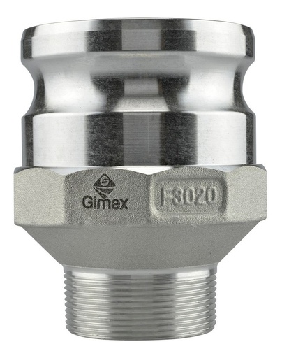 [GM-15CONEX-042CH] Adaptador Reductor Macho/Macho Fr 3X2  Fr3020Al
