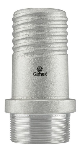 [GM-15CONEX-053CH] Macho Con Espiga Para Manguera 2  Npt Mst200Al