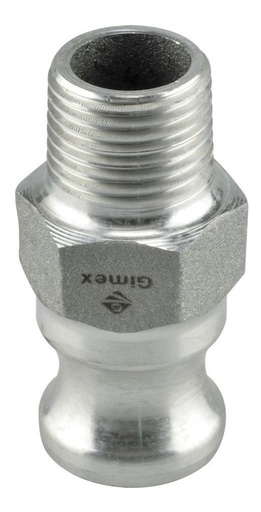 [GM-15CONEX-085CH] Adaptador Macho Cuerda Npt Tipo F 1/2  Kf050Al