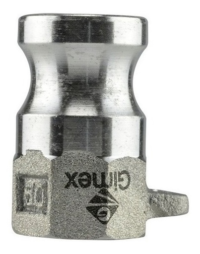 [GM-15CONEX-122CH] Adaptador Macho Cuerda Npt Tipo A 1/2  Ka050Al