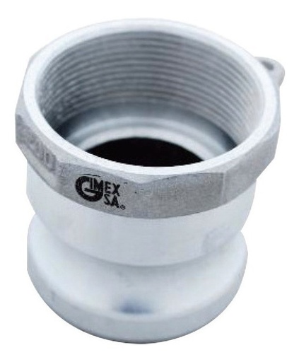 [GM-15CONEX-123CH] Adaptador Macho Cuerda Npt Tipo A 2 1/2  Ka250al