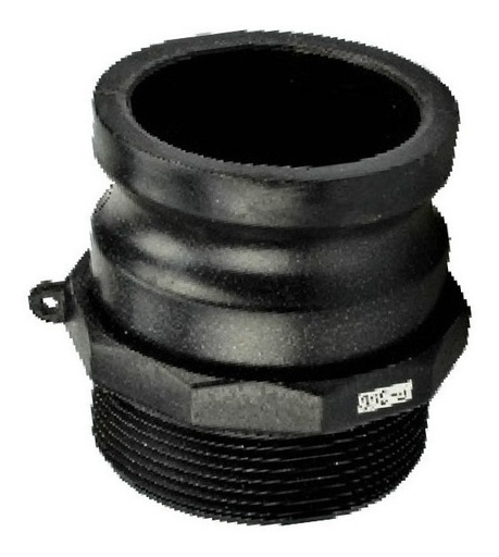 [GM-15CONEX-128CH] Adaptador Macho Pp Cuerda Npt Tipo F 1 1/4  Kf125pp