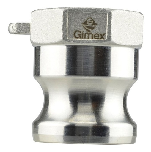 [GM-15CONEX-134CH] Adaptador Macho Inox. Cuerda Npt Tipo A 1 1/2  A150-Ss