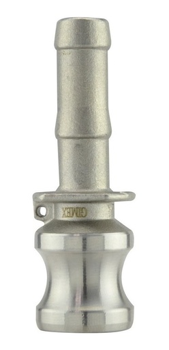 [GM-15CONEX-166CH] Adaptador Macho Inox. Con Espiga Tipo E 1/2  E50-Ss