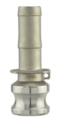 [GM-15CONEX-167CH] Adaptador Macho Inox. Con Espiga Tipo E 3/4  E75-Ss