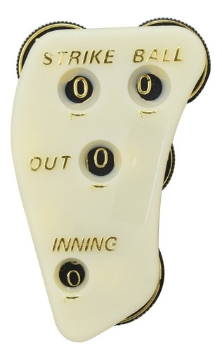 [GM-15CONTAD002CG] 2 Contadores/Indicador/Pumpire Beisbol/Softball 4 Dial, Gim