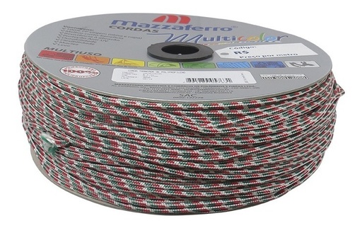 [GM-15CUERDA086MA] Cuerda Trenzada Multicolor 4Mmx360M 29Cre0403M