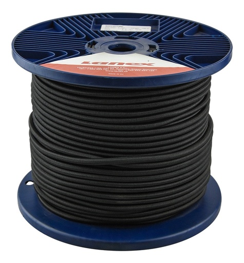 [GM-15CUERDA217LA] Cuerda Nautica Shock Cord 8mm Negro 100m G0801a100r