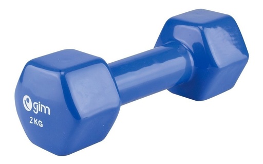 [GM-15GIMNAS438CH] Mancuerna Recubierta De Vinilo 2 Kg Gimnasio Casa Nuevoplus