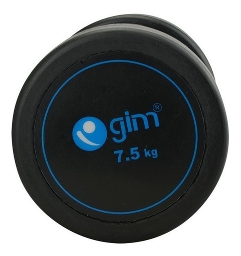 [GM-15GIMNAS494AR] Mancuerna Profesional Pu 7.5Kg Nuevo Casa Gym