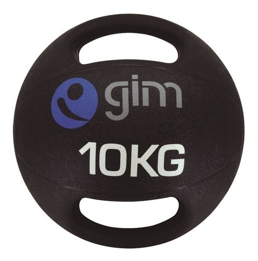 [GM-15GIMNAS503CH] Balón Medicinal Crossfit Doble Asa Alta Resistencia 10Kg Gim