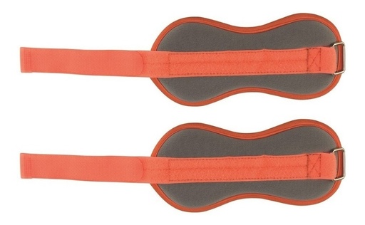 [GM-15GIMNAS504CH] Pesas Gravedad 2 Pares Polainas Para Tobillos 0.5Kg C/U, Gim