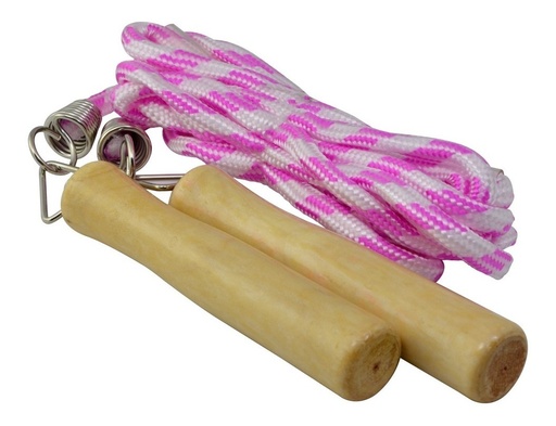 [GM-15GMNAS122CH] Cuerda Para Saltar - Riata 2.8m Mangos Madera Gim