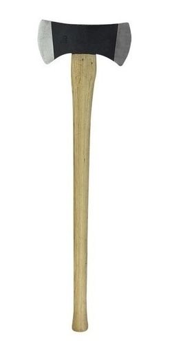 [GM-15HACHA-030CH] Hacha Doble Michigan Mango Madera 3.1/2Lb Ofertaplus