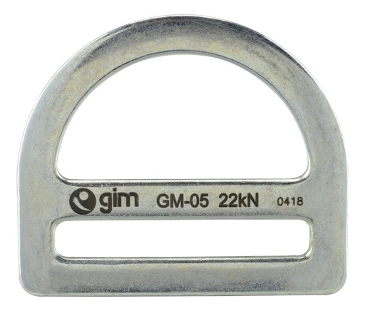 [GM-15HEBILL005CH] Hebilla Para Arnes 53mm 22kn 68x58mm Alpinismo