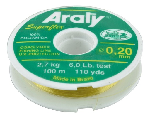[GM-15HILONY642MA] Hilo De Pesca Oro  Araty  100M .45Mm 19As0451O