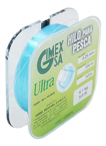 [GM-15HILONY743GI] Linea De Pesca Ultra Gm 0.60Mm Resis 19.1Kg Var Colores 100M