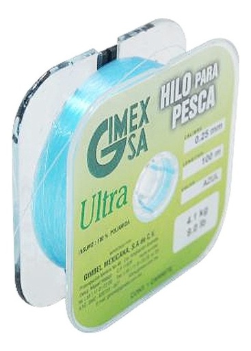 [GM-15HILONY748GI] Linea De Pesca Ultra Gim 1.20Mm Resis 57Kg Var Colores 100M