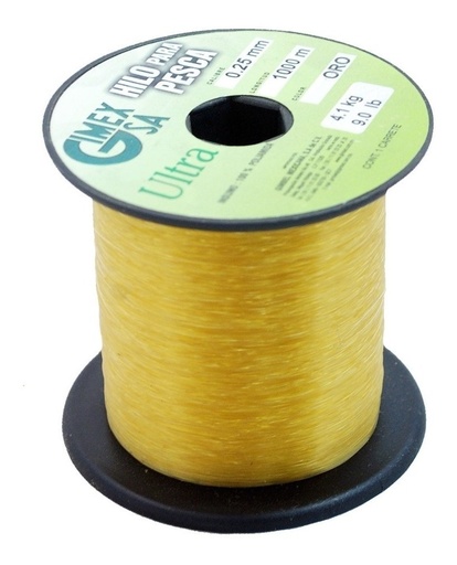 [GM-15HILONY796GI] Hilo De Pesca Oro Ultra 0.50Mm 1000Mts